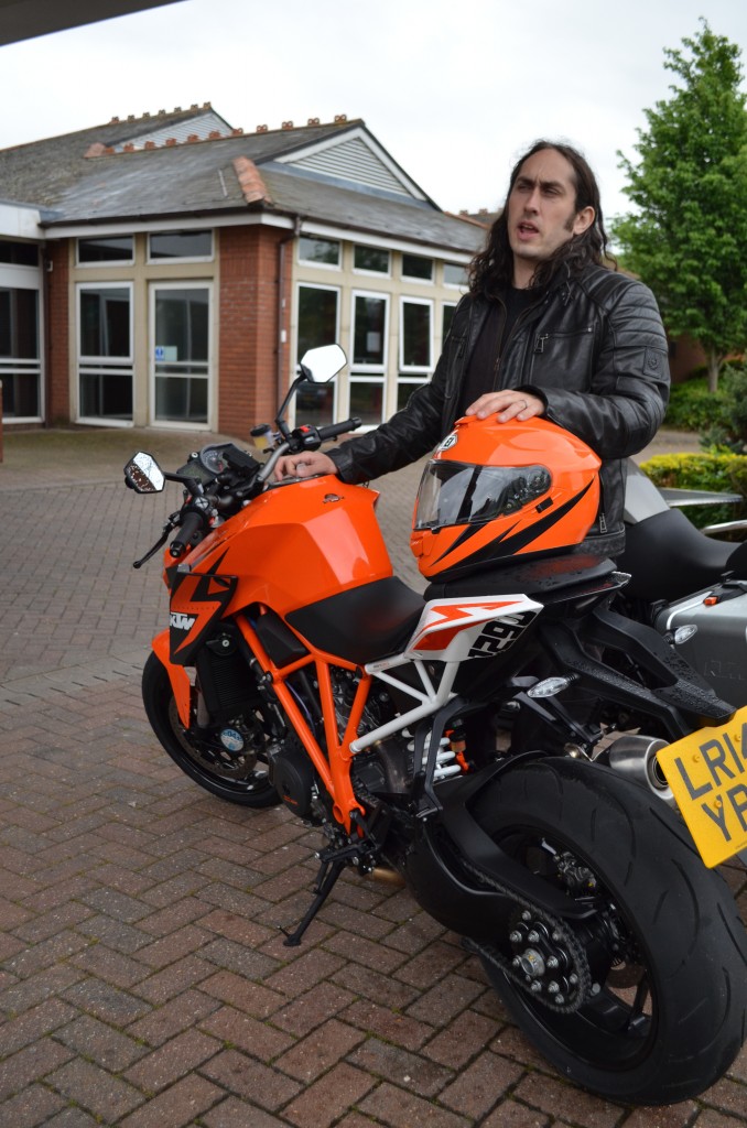 Ross and the 1290 Super Duke R