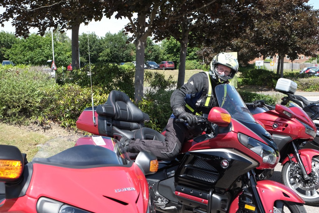 Honda staff ride at work during Ride to work Week-21224