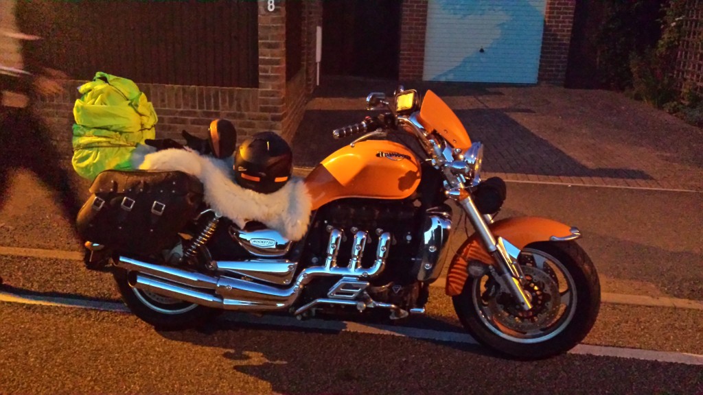 Ian's Triumph Rocket III