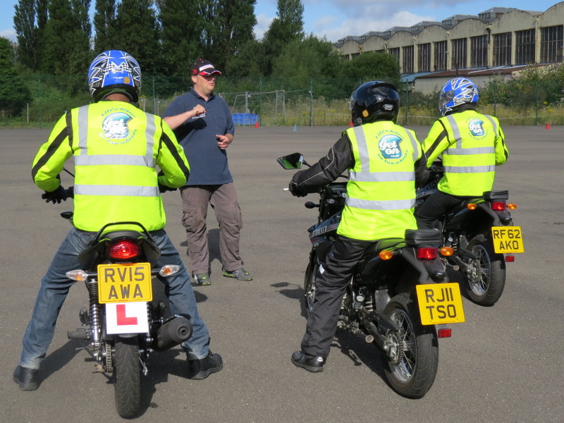 Free Motorcycle Lessons In Farnborough This Saturday